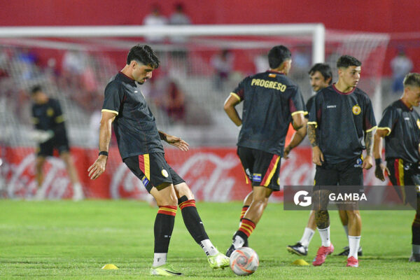 Federico Andueza, de Progreso, Liga AUF Uruguaya 2026 «Juan Carlos De Lima». Estadio Silvestre O. Landoni.