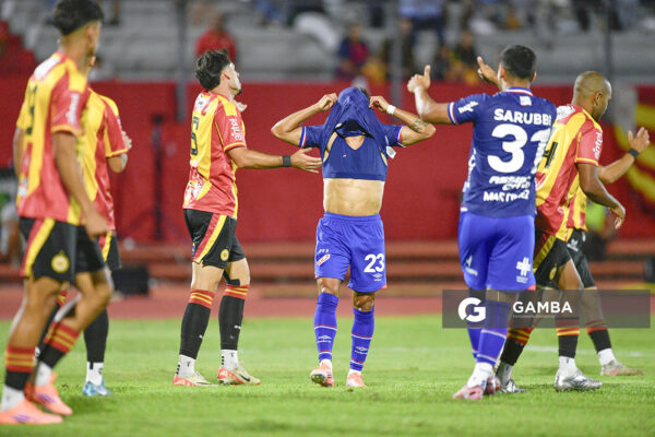 Lucas Rodríguez, de Nacional, Liga AUF Uruguaya 2026 «Juan Carlos De Lima». Estadio Silvestre O. Landoni.