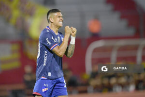 Julián Millán, de Nacional, Liga AUF Uruguaya 2026 «Juan Carlos De Lima». Estadio Silvestre O. Landoni.