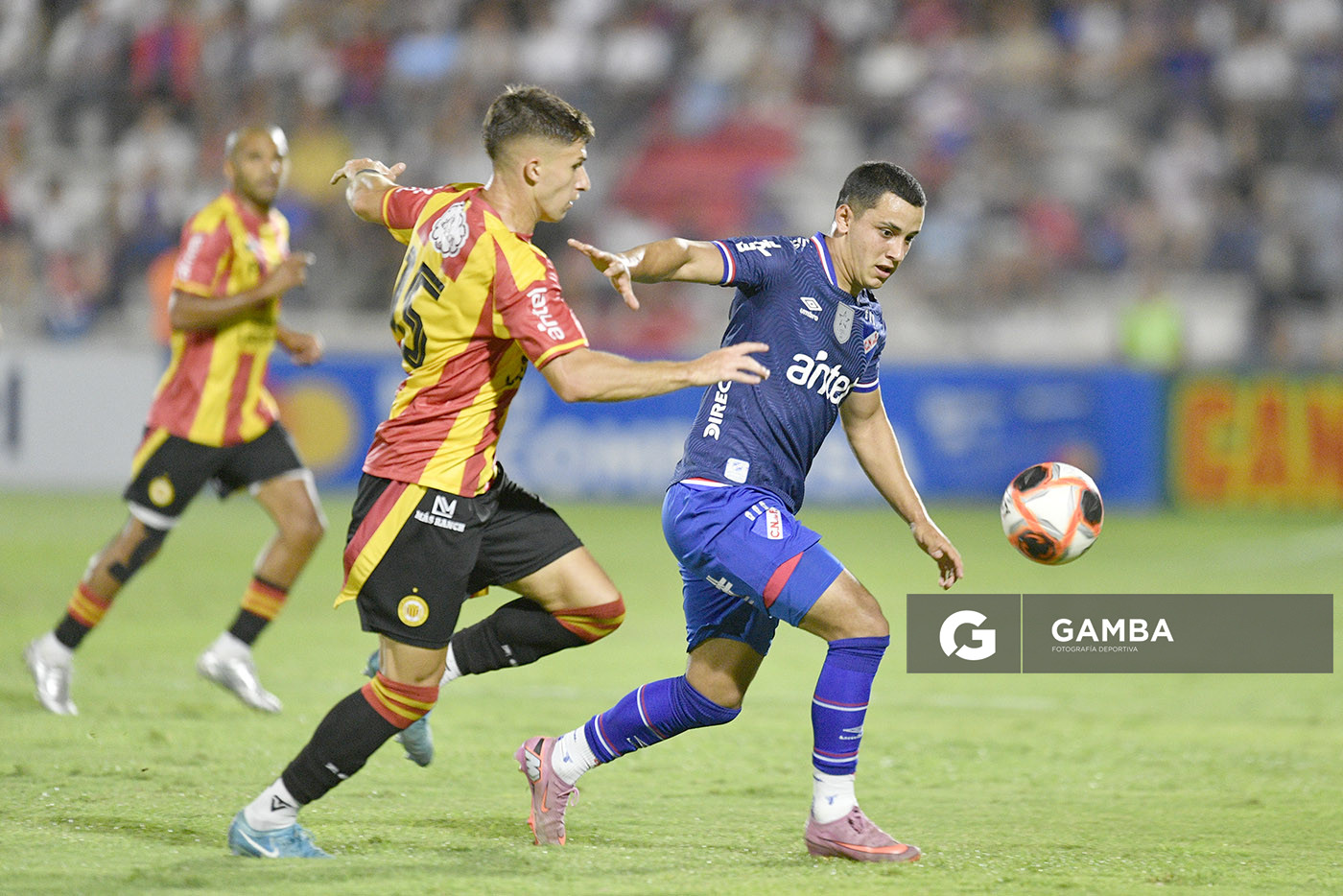 Rodrigo Martínez, de Nacional, Liga AUF Uruguaya 2026 «Juan Carlos De Lima». Estadio Silvestre O. Landoni.