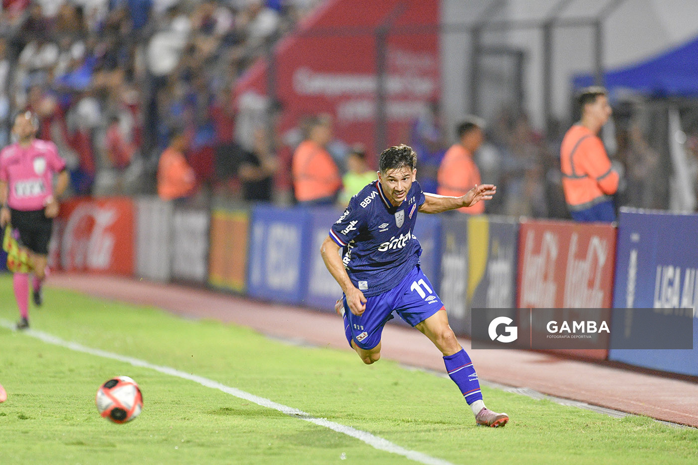 Maximiliano Silvera, de Nacional, Liga AUF Uruguaya 2026 «Juan Carlos De Lima». Estadio Silvestre O. Landoni.