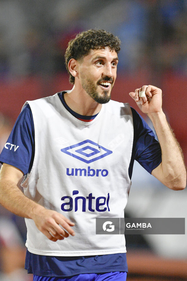 Agustín Rogel, de Nacional, Liga AUF Uruguaya 2026 «Juan Carlos De Lima». Estadio Silvestre O. Landoni.