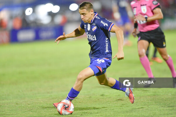 Federico Bais, de Nacional, Liga AUF Uruguaya 2026 «Juan Carlos De Lima». Estadio Silvestre O. Landoni.