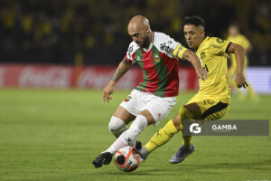 Facundo Tealde, de Deportivo Maldonado, Liga AUF Uruguaya 2026 «Juan Carlos De Lima». Estadio Campeón del Siglo.