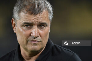 Diego Aguirre, director técnico de Peñarol, Liga AUF Uruguaya 2026 «Juan Carlos De Lima». Estadio Campeón del Siglo.