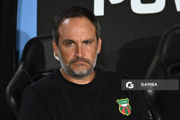 Gabriel Di Noia, head coach of Deportivo Maldonado, Liga AUF Uruguaya 2026 «Juan Carlos De Lima». Estadio Campeón del Siglo.