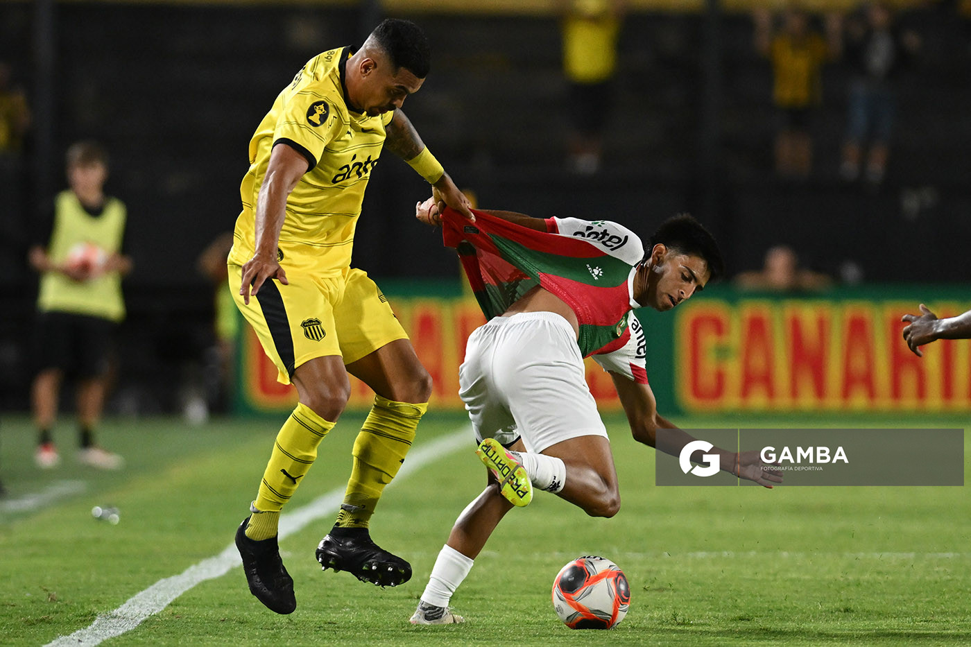 Matías Espíndola, de Deportivo Maldonado, Liga AUF Uruguaya 2026 «Juan Carlos De Lima». Estadio Campeón del Siglo.