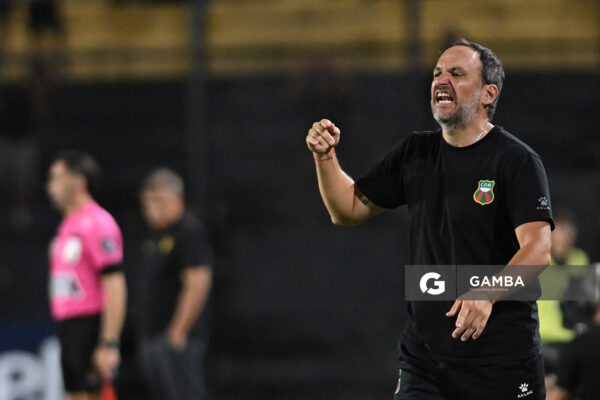 Gabriel Di Noia, head coach of Deportivo Maldonado, Liga AUF Uruguaya 2026 «Juan Carlos De Lima». Estadio Campeón del Siglo.