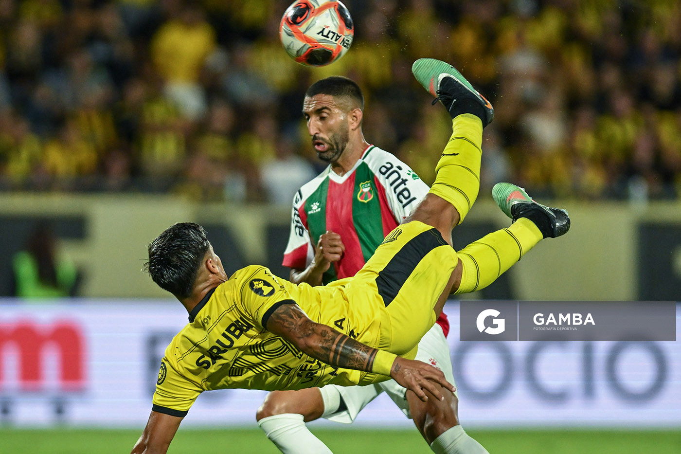 Matías Arezo, de Peñarol, Liga AUF Uruguaya 2026 «Juan Carlos De Lima». Estadio Campeón del Siglo.