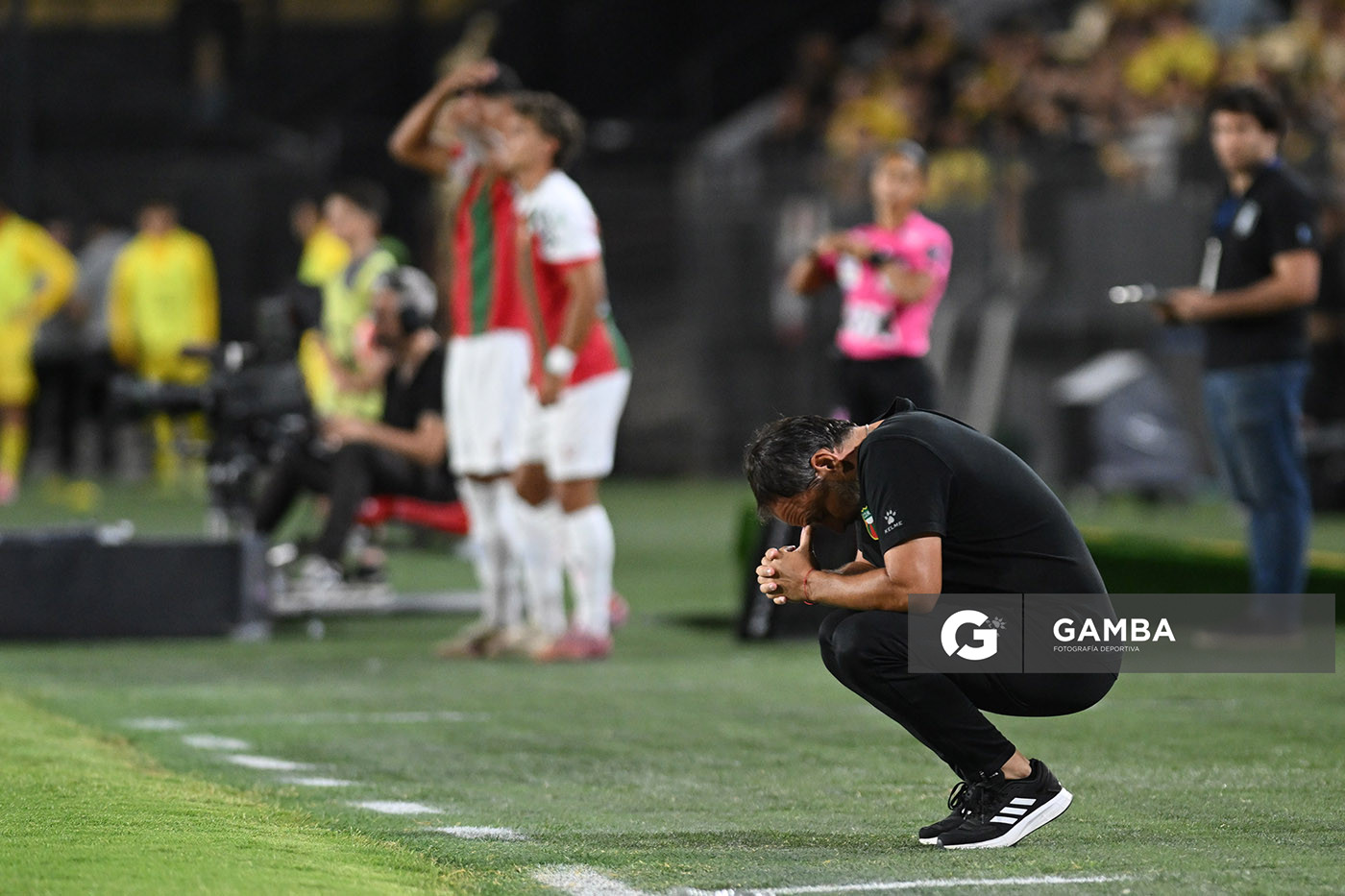 Gabriel Di Noia, head coach of Deportivo Maldonado, Liga AUF Uruguaya 2026 «Juan Carlos De Lima». Estadio Campeón del Siglo.