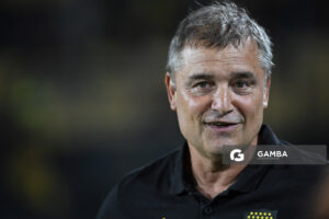 Diego Aguirre, director técnico de Peñarol, Liga AUF Uruguaya 2026 «Juan Carlos De Lima». Estadio Campeón del Siglo.