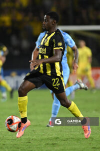 Luis Angulo, de Peñarol, Liga AUF Uruguaya 2026 «Juan Carlos De Lima». Estadio Campeón del Siglo.