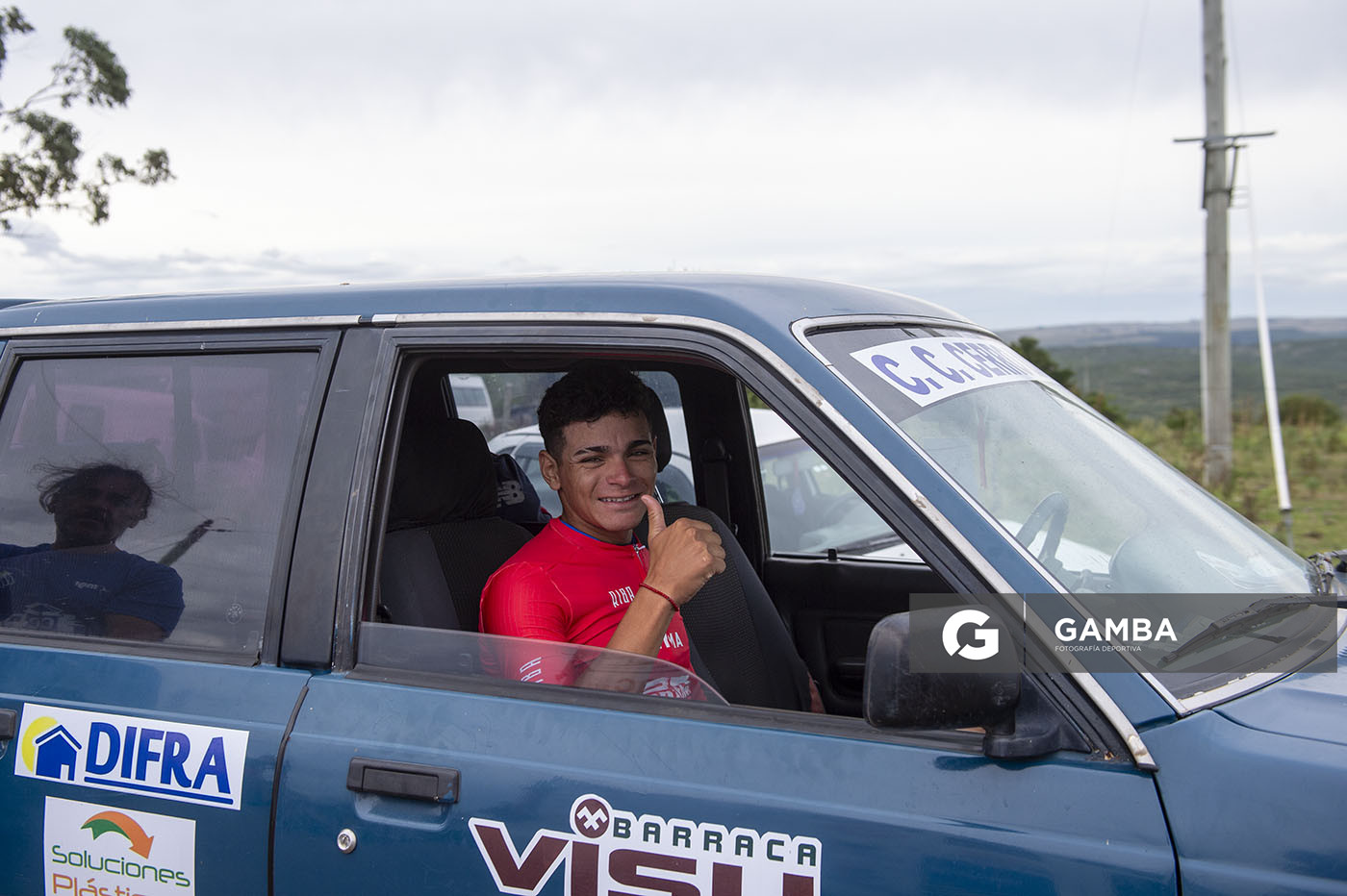 Lisandro Bravo (Sub 23), de CC Cerro Largo; 54ª edición de Rutas de América. Salto del Penitente.