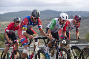 Agustín Alonso, Lucas Gaday, Leonel Rodríguez y Ignacio Negrin. 54ª edición de Rutas de América. Repecho Ramallo.