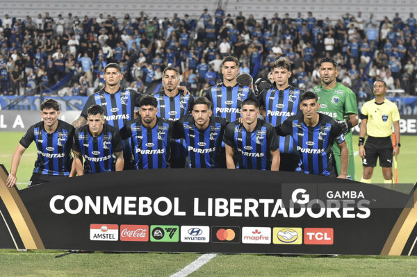 Titulares de Liverpool. Copa Conmebol Libertadores. Estadio Parque Alfredo V. Viera.