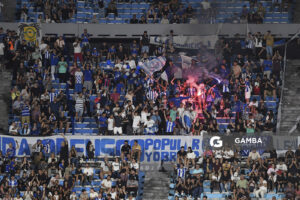 Hinchas de Juventud. Copa Conmebol Libertadores. Estadio Centenario.