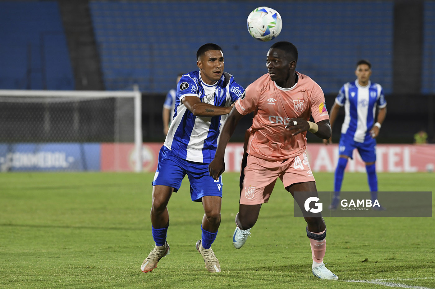 Ramiro Peralta, de Juventud, Copa Conmebol Libertadores. Estadio Centenario.