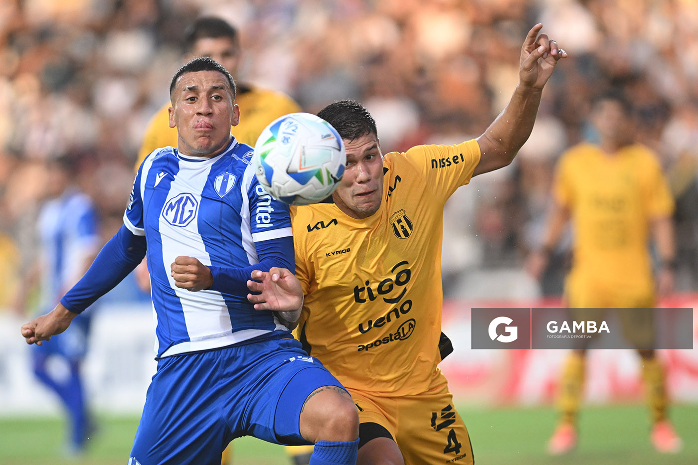 Bruno Larregui, de Juventud, Copa Conmebol Libertadores. Estadio Parque Alfredo V. Viera.