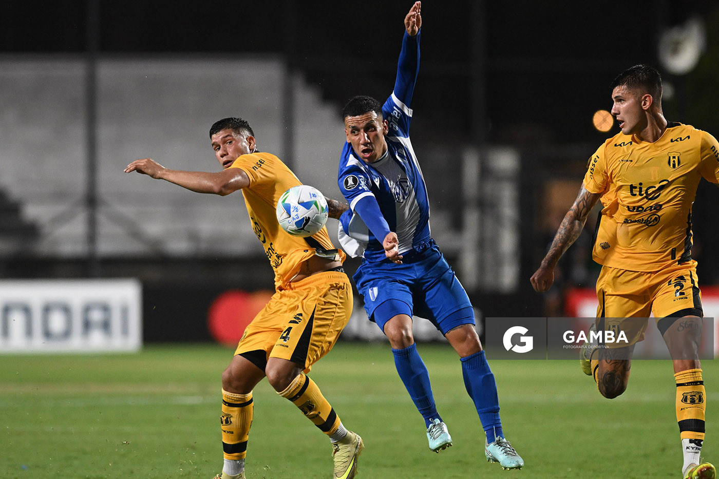 Bruno Larregui, de Juventud, Copa Conmebol Libertadores. Estadio Parque Alfredo V. Viera.