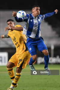Bruno Larregui, de Juventud, Copa Conmebol Libertadores. Estadio Parque Alfredo V. Viera.