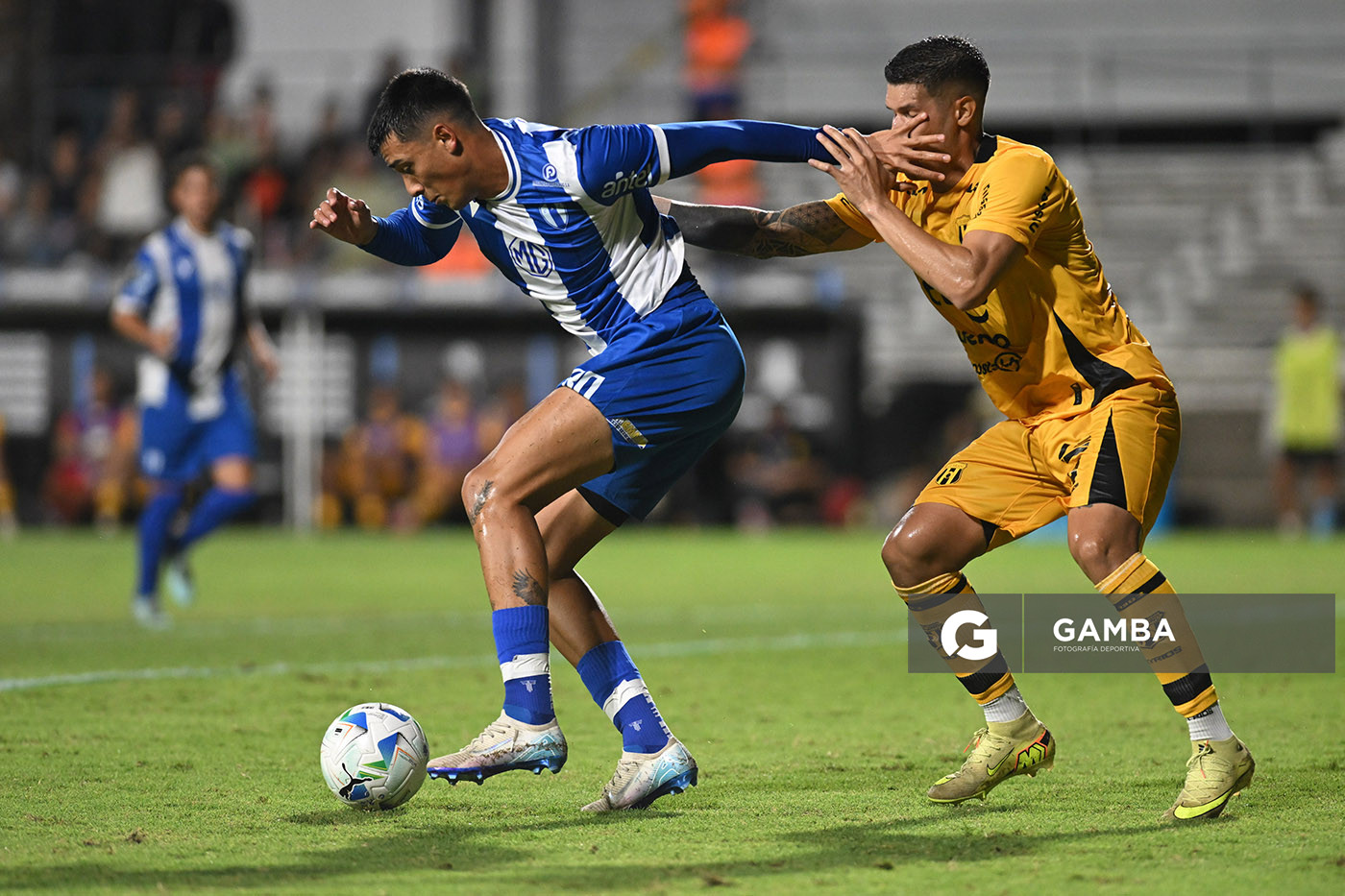 Fernando Mimbacas, de Juventud, Copa Conmebol Libertadores. Estadio Parque Alfredo V. Viera.
