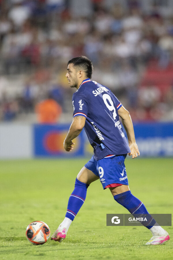 Maximiliano Gómez, de Nacional, Liga AUF Uruguaya 2026 «Juan Carlos De Lima». Estadio Silvestre O. Landoni.
