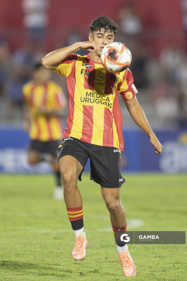 Hernán Carroso, de Progreso, Liga AUF Uruguaya 2026 «Juan Carlos De Lima». Estadio Silvestre O. Landoni.