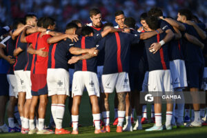 Sebastián Coates, de Nacional, Liga AUF Uruguaya 2026. Estadio Gran Parque Central.