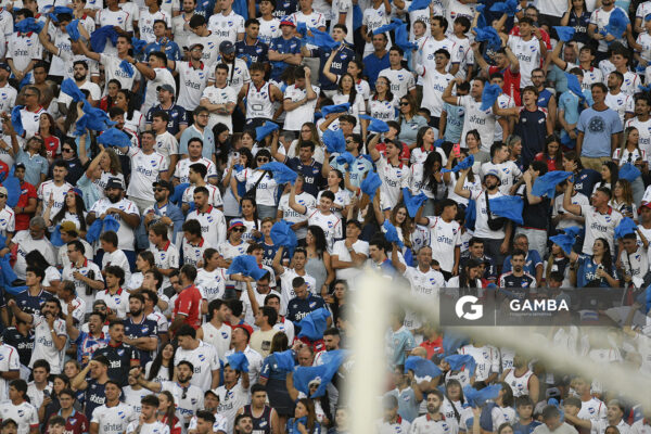 Hinchas de Nacional, Liga AUF Uruguaya 2026. Estadio Gran Parque Central.