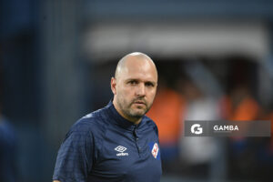 Jadson Viera, director técnico de Nacional, Liga AUF Uruguaya 2026. Estadio Gran Parque Central.