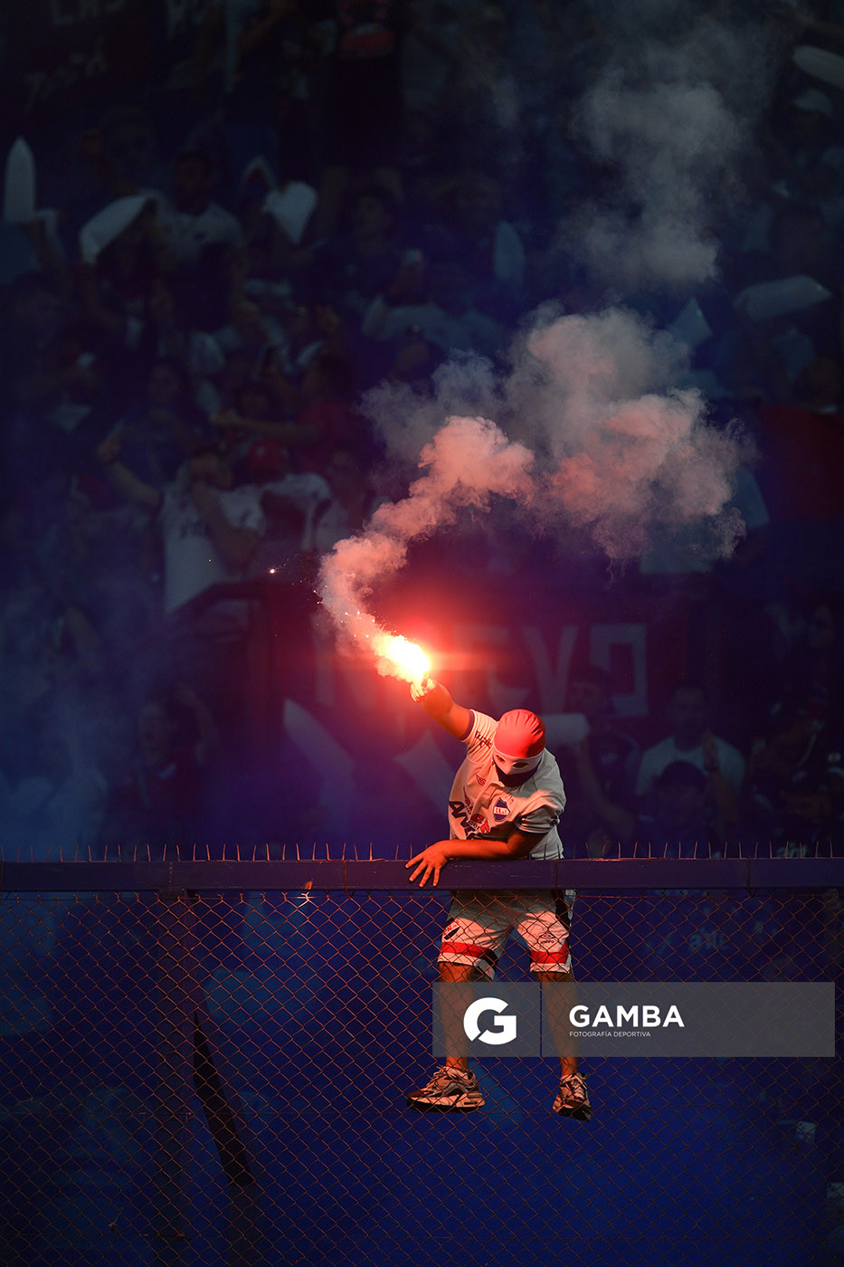 Hinchas de Nacional, Liga AUF Uruguaya 2026. Estadio Gran Parque Central.