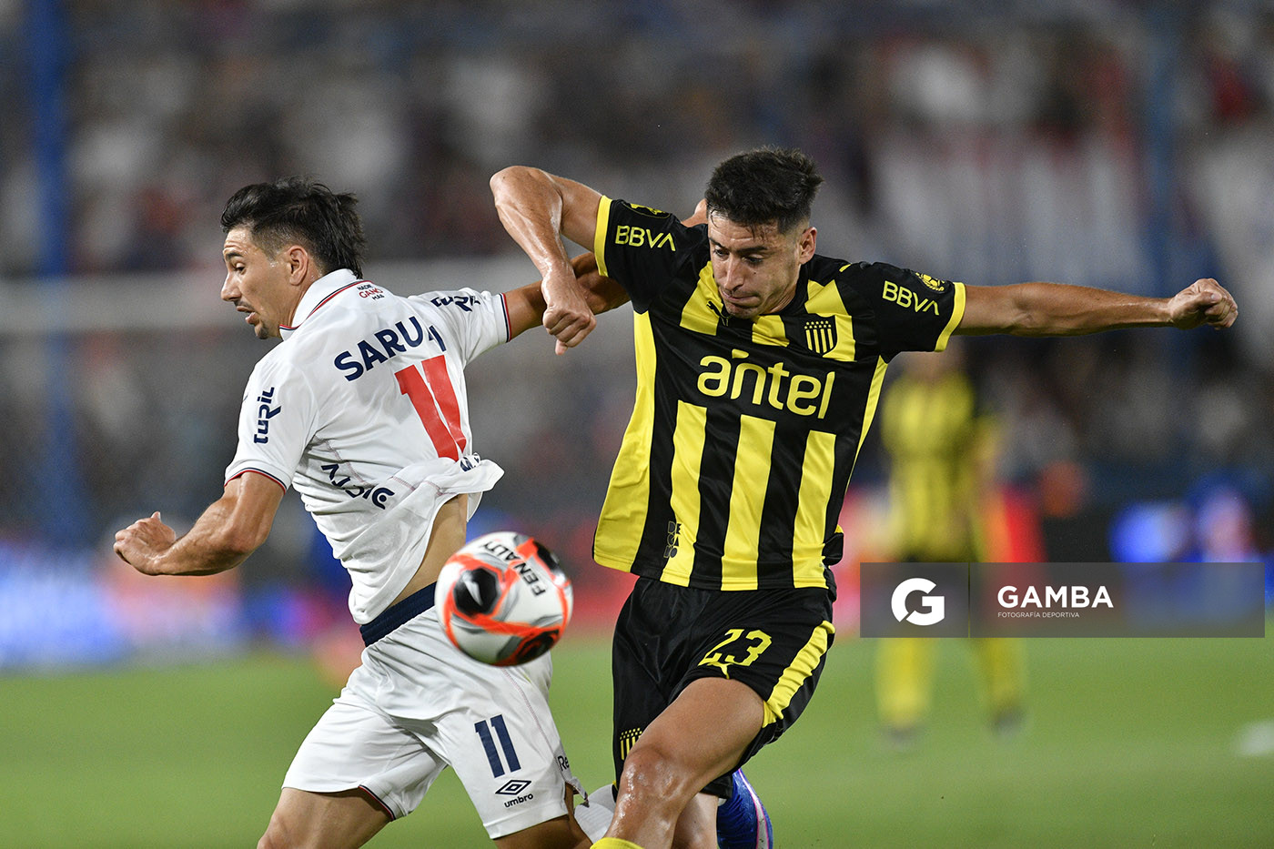Maximiliano Silvera, de Nacional, Liga AUF Uruguaya 2026. Estadio Gran Parque Central.