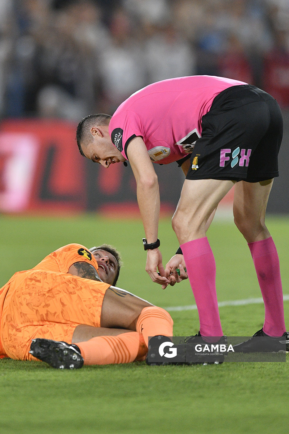 Washington Aguerre, golero de Peñarol, Liga AUF Uruguaya 2026. Estadio Gran Parque Central.