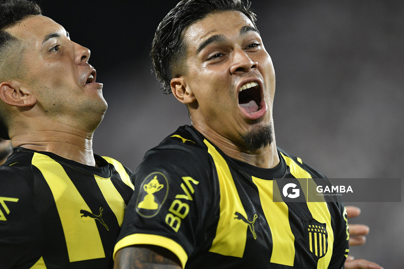 Matías Arezo, de Peñarol, Liga AUF Uruguaya 2026. Estadio Gran Parque Central.