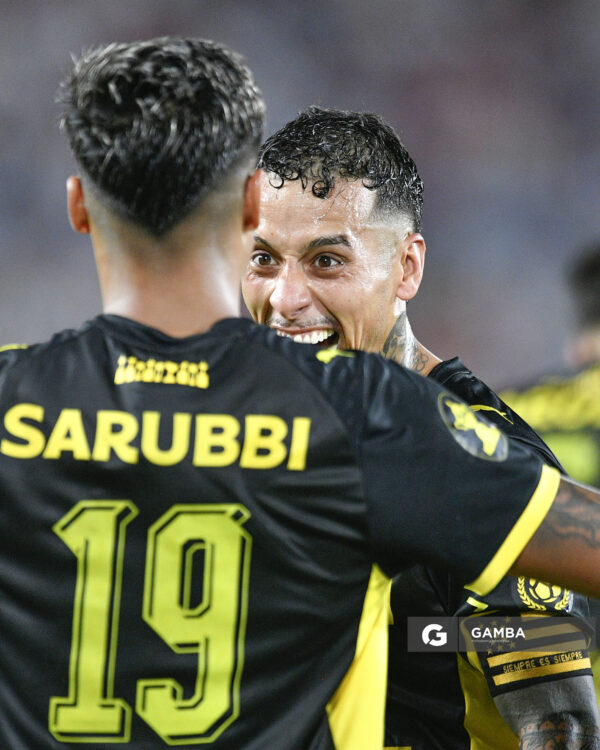 Matías Arezo, de Peñarol, Liga AUF Uruguaya 2026. Estadio Gran Parque Central.
