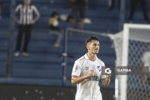 Maximiliano Silvera, de Nacional, Liga AUF Uruguaya. Estadio Gran Parque Central.