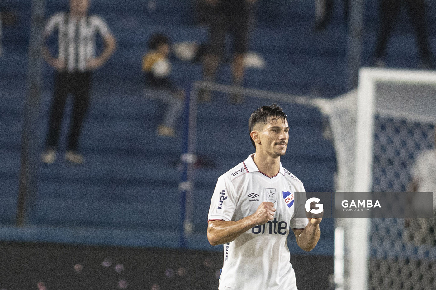 Maximiliano Silvera, de Nacional, Liga AUF Uruguaya. Estadio Gran Parque Central.