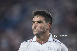 Nicolás Lodeiro, de Nacional, Liga AUF Uruguaya. Estadio Gran Parque Central.
