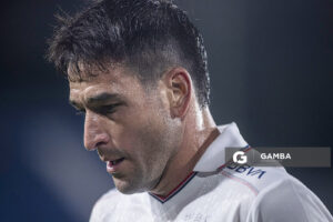Nicolás Lodeiro, de Nacional, Liga AUF Uruguaya. Estadio Gran Parque Central.
