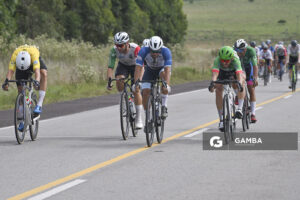 Pablo Anchieri, de CC Carmelo. 81ª Vuelta Ciclista del Uruguay.