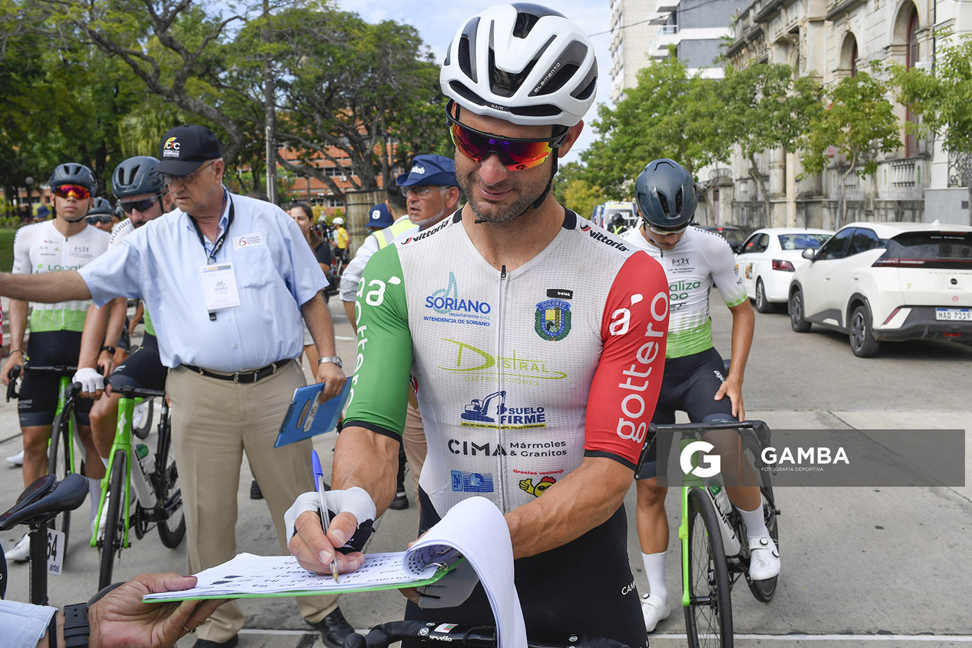 Germán Fernández, de Dolores Cycles Club. 81ª Vuelta Ciclista del Uruguay.