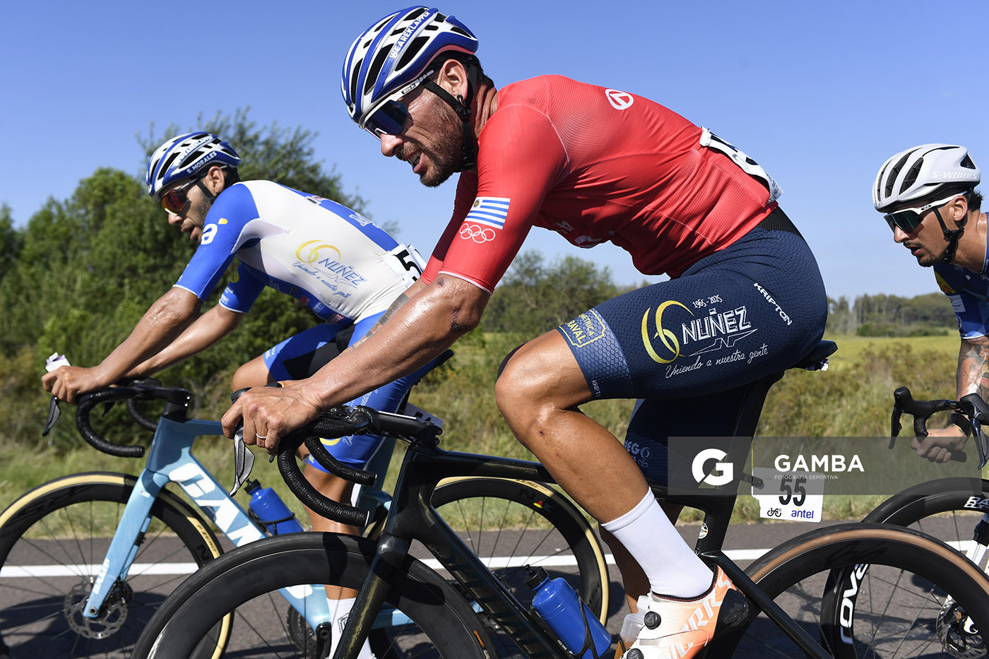 Sebastián Rodríguez, de CC Cerro Largo. 81ª Vuelta Ciclista del Uruguay.