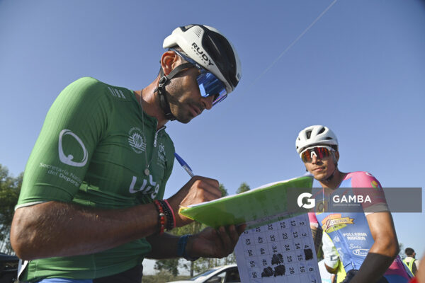 Alejandro Quilci, de CC Alas Rojas de Santa Lucía. 81ª Vuelta Ciclista del Uruguay.