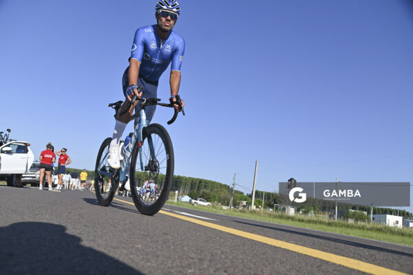 Matías Presa, de CC Cerro Largo. 81ª Vuelta Ciclista del Uruguay.