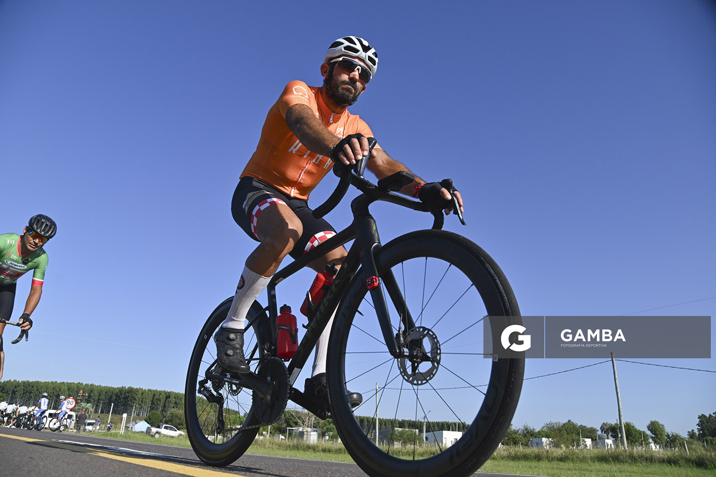 Federico Condon, de CC Douglas R. Gilles. 81ª Vuelta Ciclista del Uruguay.
