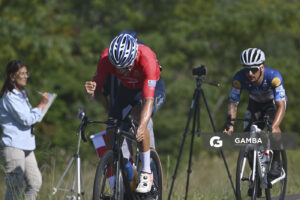 Sebastián Rodríguez, de CC Cerro Largo. 81ª Vuelta Ciclista del Uruguay.