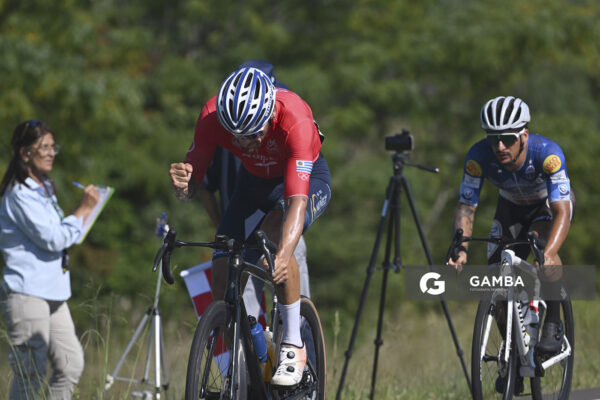 Sebastián Rodríguez, de CC Cerro Largo. 81ª Vuelta Ciclista del Uruguay.
