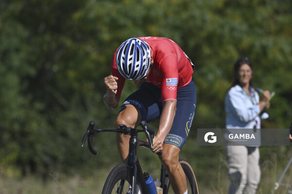 Sebastián Rodríguez, de CC Cerro Largo. 81ª Vuelta Ciclista del Uruguay.