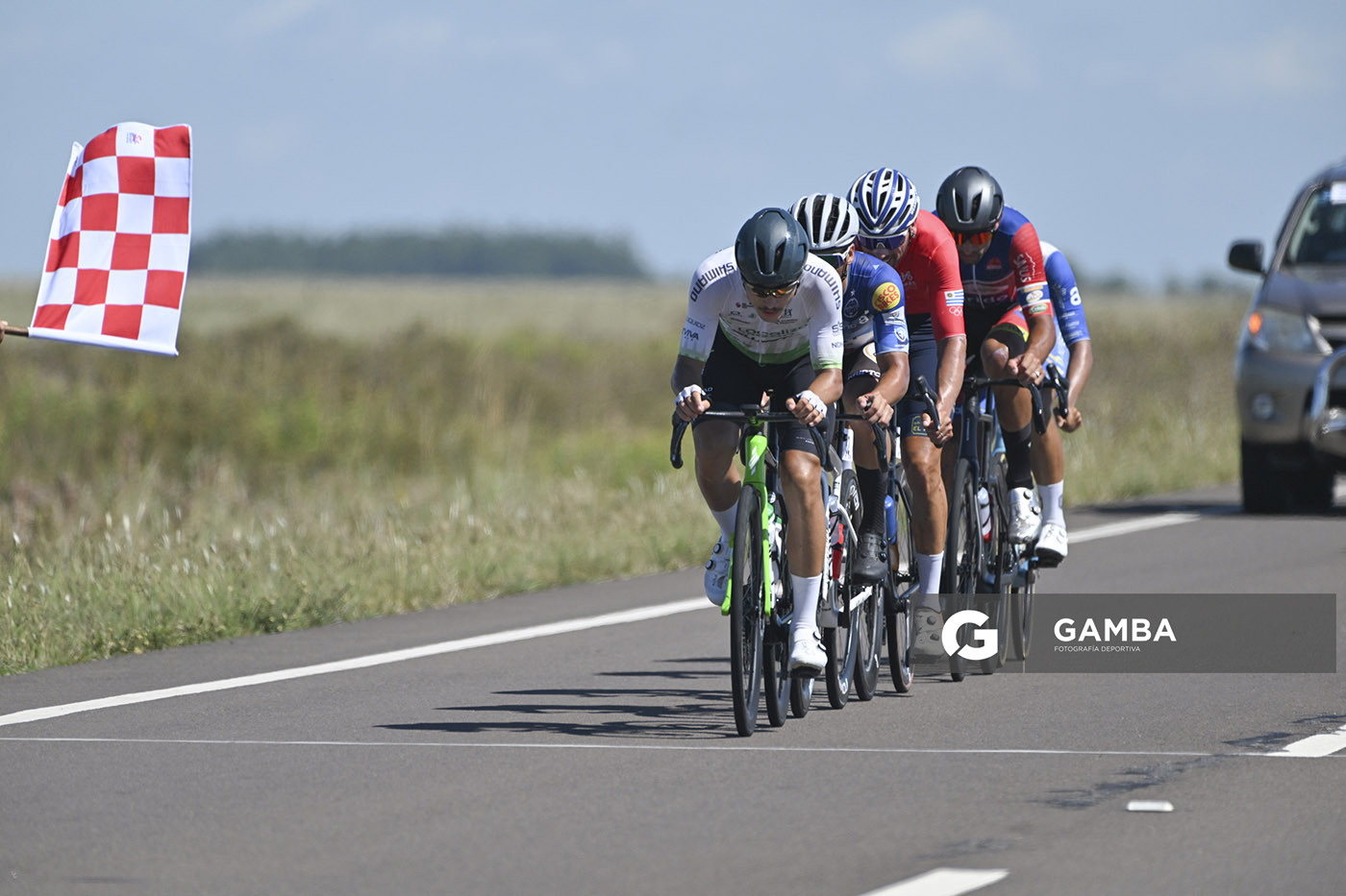 Matheus Constantino, de Localiza Meoo / Swift Pro Cycling. 81ª Vuelta Ciclista del Uruguay.