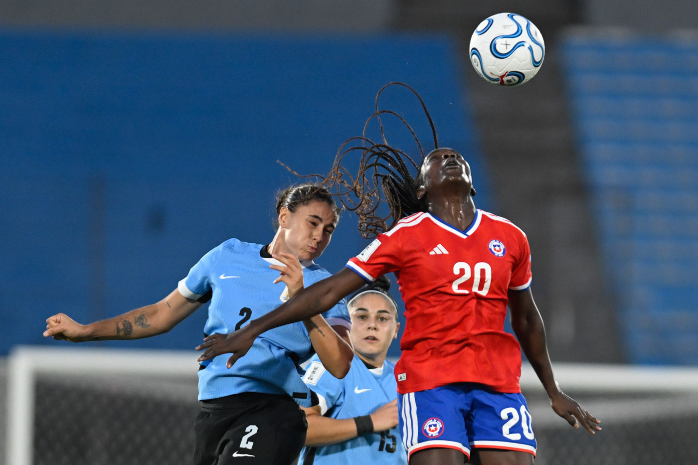 Uruguay 1 - Chile 3. Liga Naciones Femenina.